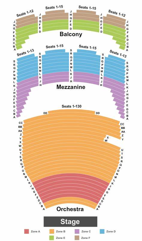 Chapman Music Hall Seating Chart