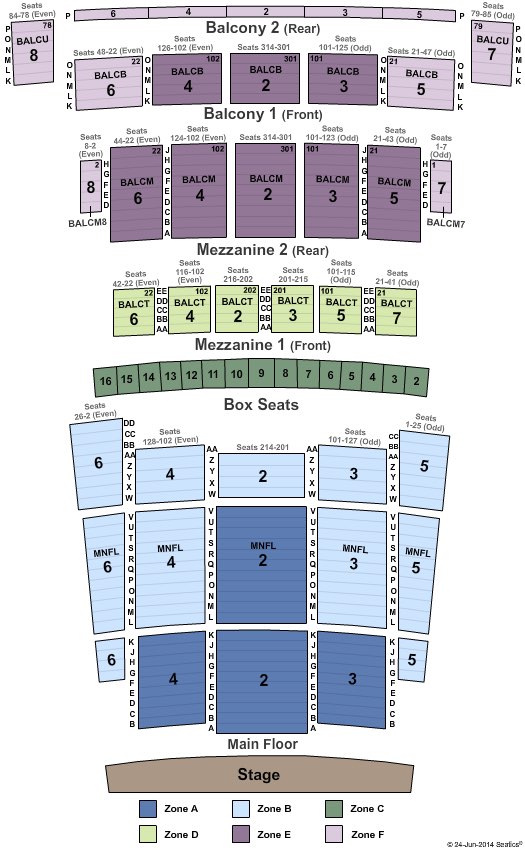 Detroit Opera House Seating Chart