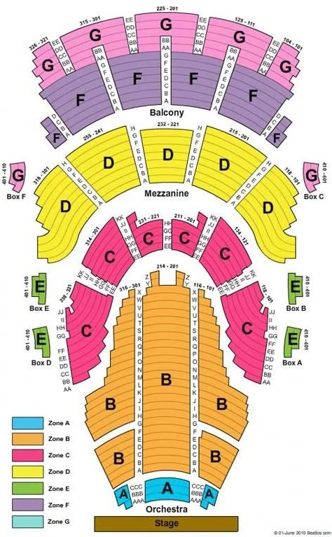 Hult Center Theatre Seating Chart eugene