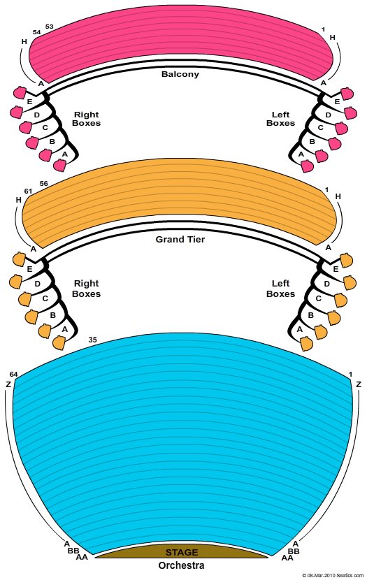 Kentucky Center Seating Chart