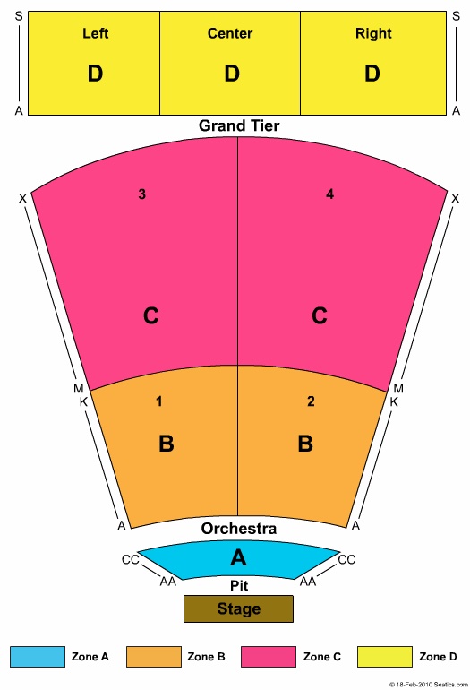 North Charleston Coliseum Seating Chart