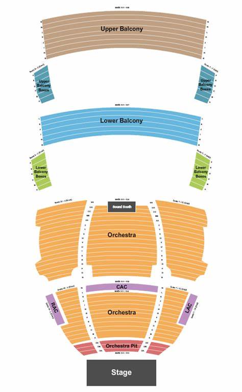 SAFE Credit Union Center Seating Chart