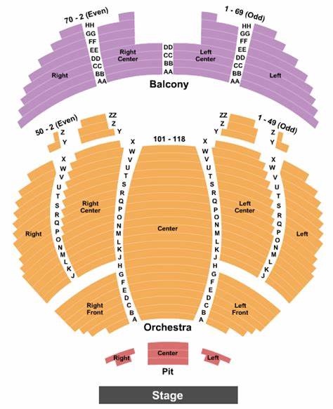 Tennessee theatre Knoxville seating chart