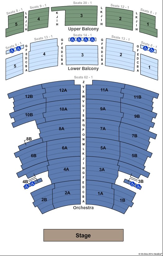 Von Braun Center Seating Chart