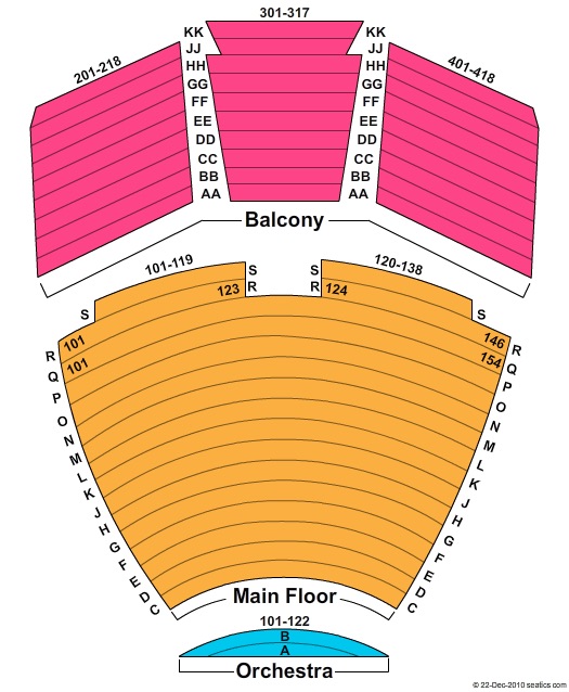 Walton Arts Center Seating Chart