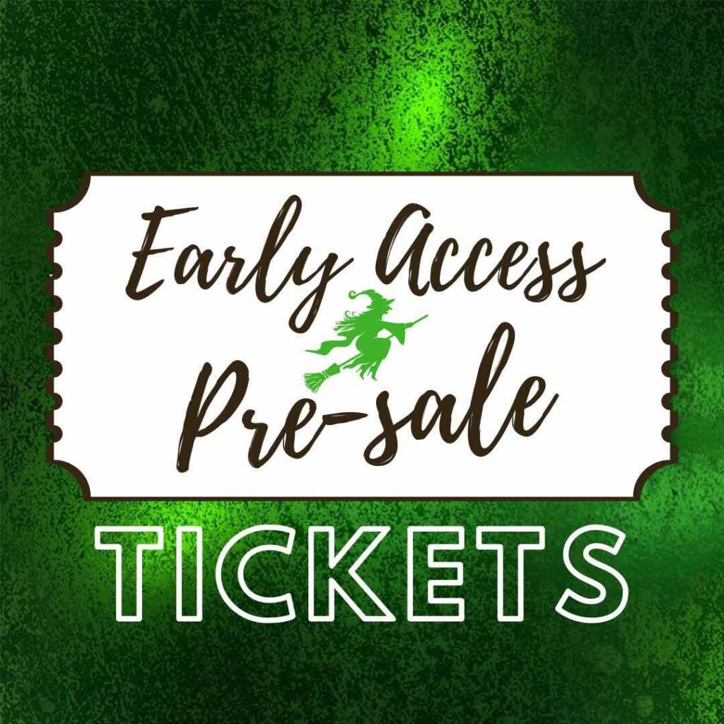 Early access and pre-sale tickets