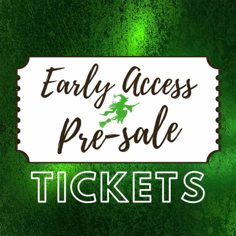 Early access and pre-sale tickets