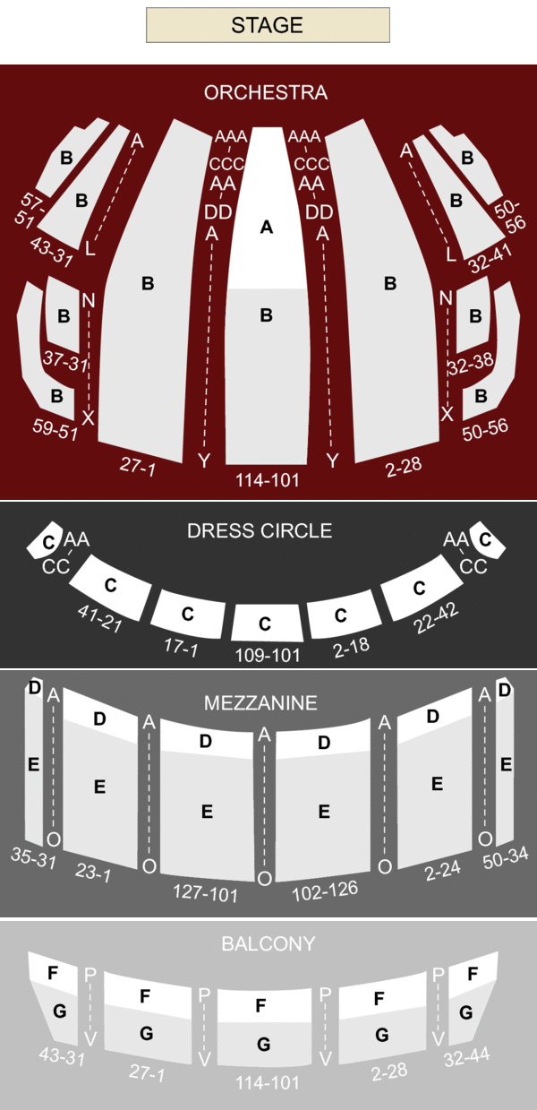 opera house boston seating chart