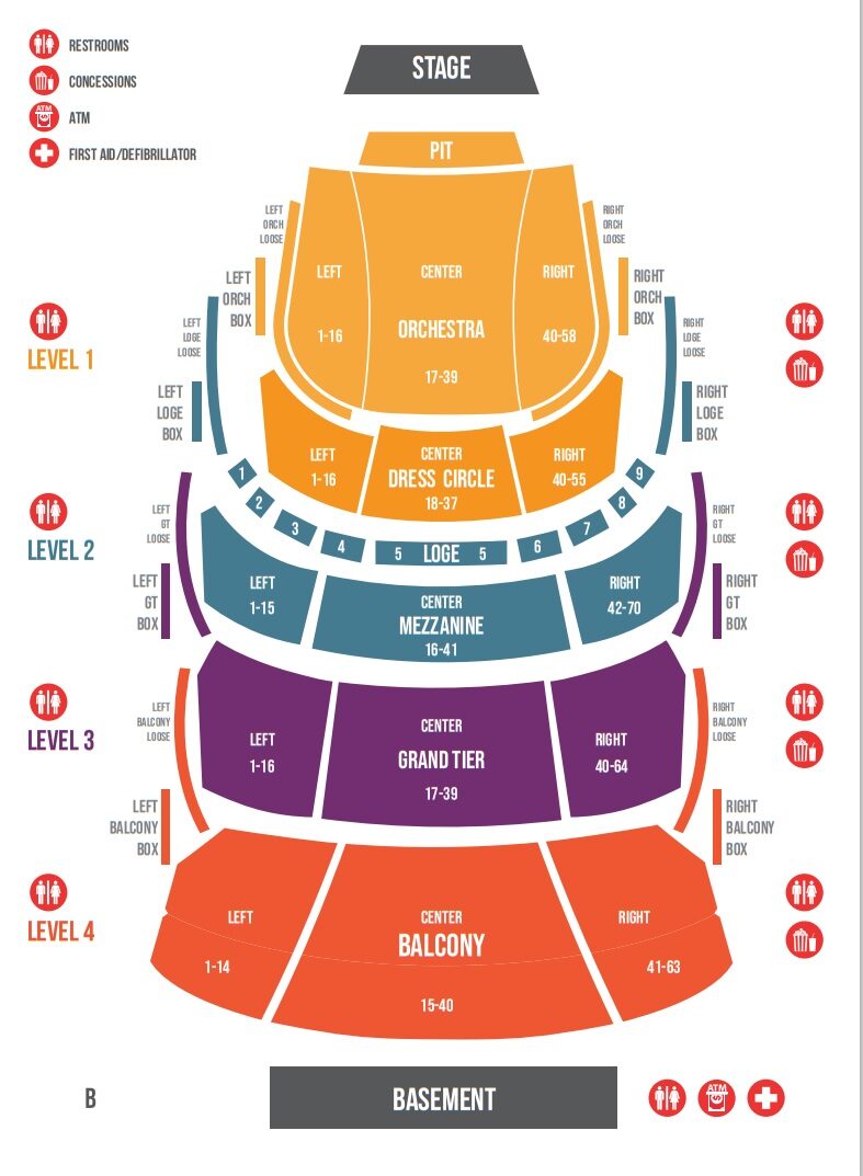 buddy holly hall seating chart