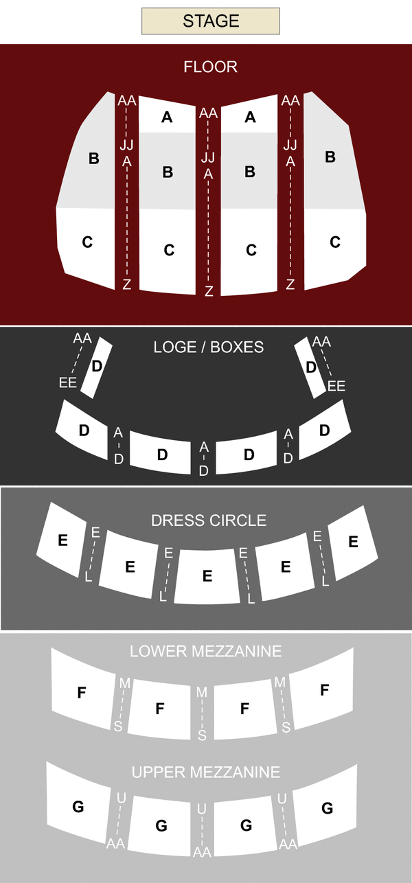 orpheum theater sioux city seating chart