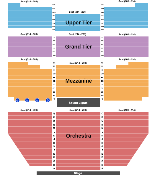 riverpark center owensboro seating chart