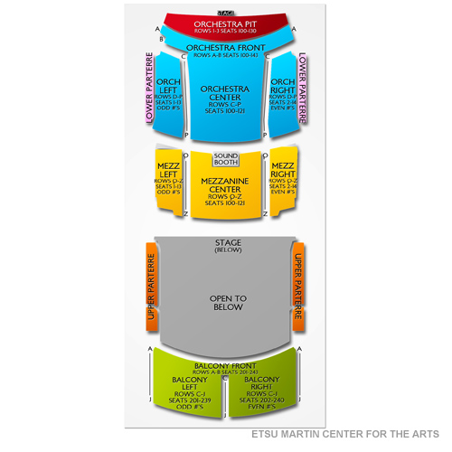 martin center johnson city seating chart