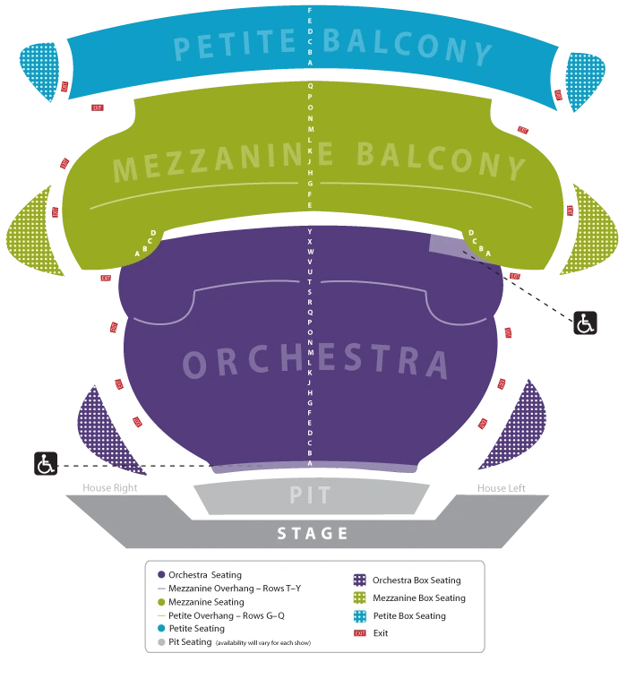 hammons hall springfield seating chart