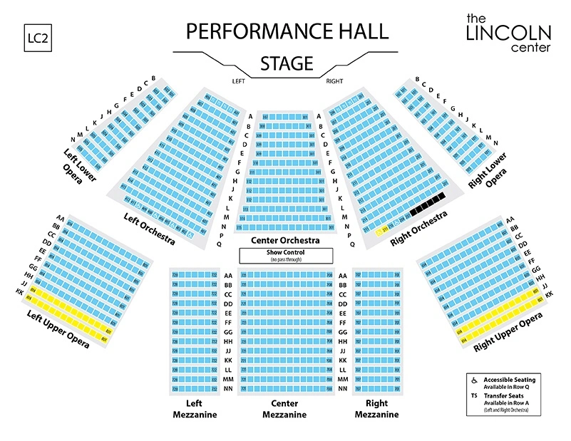 lincoln center fort collins seating chart