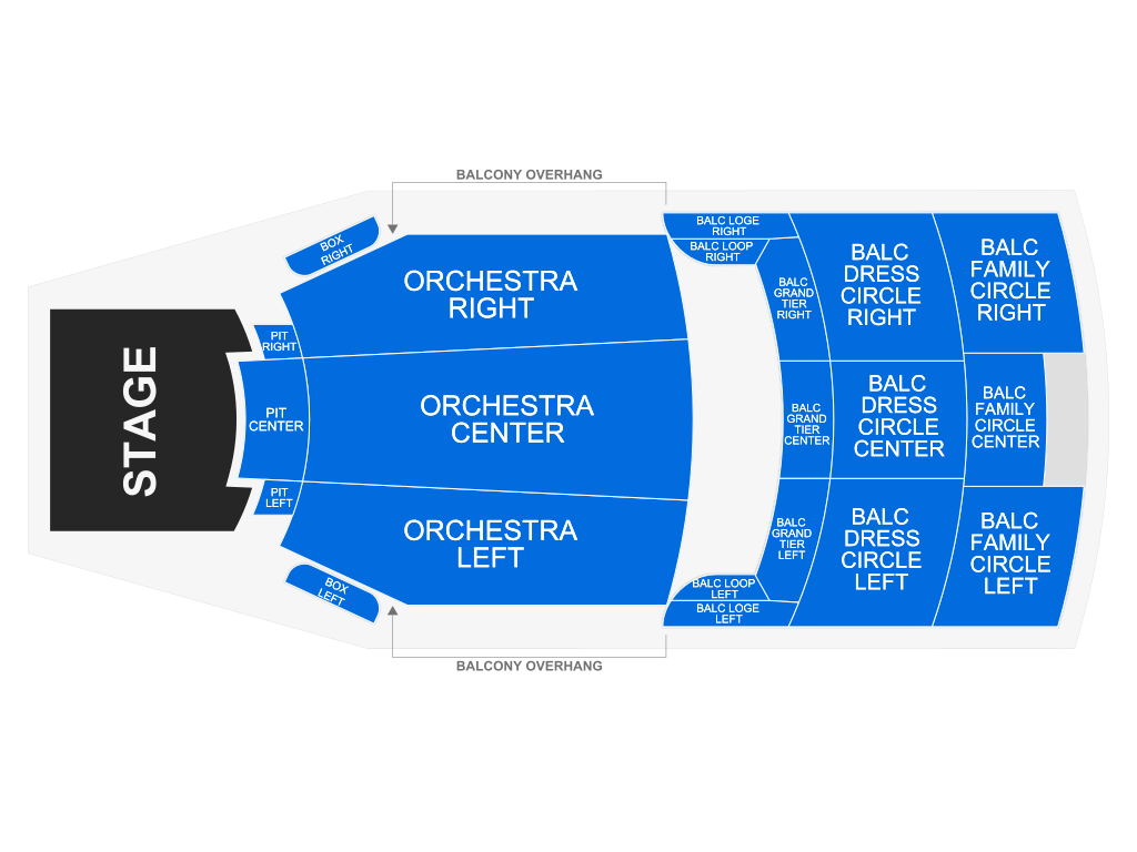 saenger theater pensacola seating chart