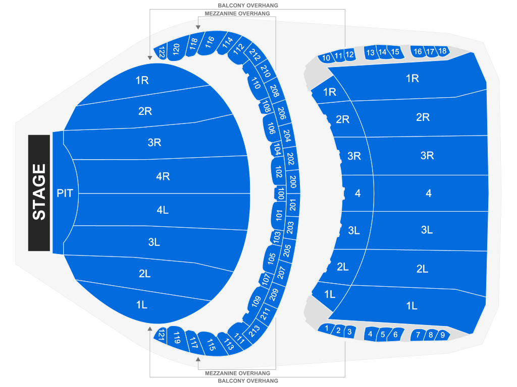 chicago theater seating chart