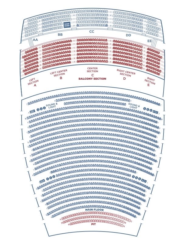 civic center abilene seating chart