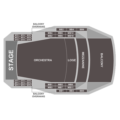 pikes peak center seating chart